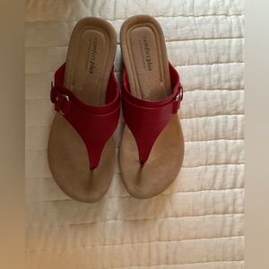 Womens thong sandals.